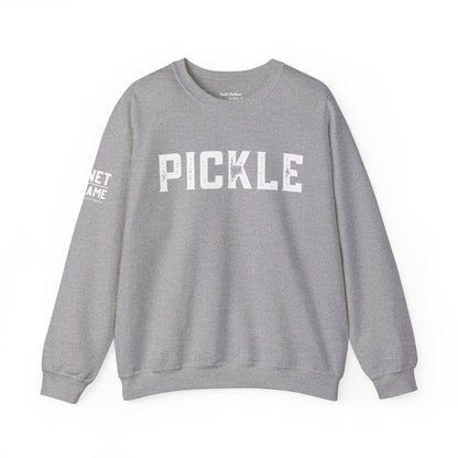 PICKLE Crew. Small Net Game logo on sleeve