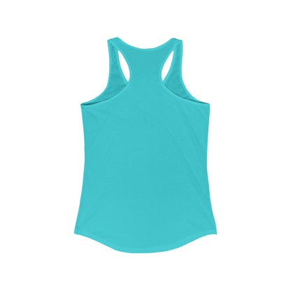 Toscana Country Club. - Women's Ideal Racerback Tank - customize back