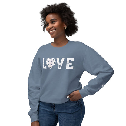 LOVE - customize sleeve Garment Syed Unisex Lightweight Crew