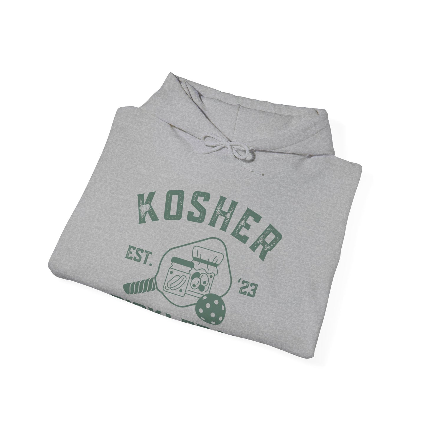 Harrison Kosher Pickleball Hoodie - Unisex Heavy Blend™ GREEN print