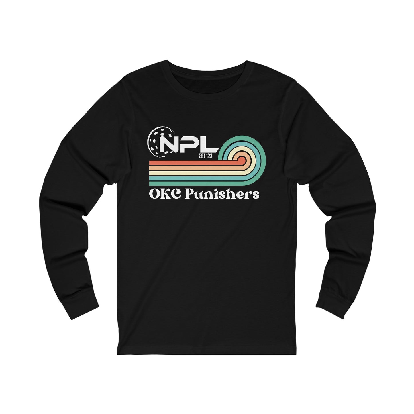 OKC Punishers Retro Custommized Unisex Jersey Long Sleeve Tee