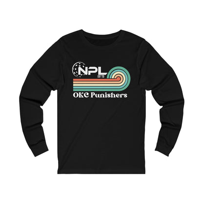 OKC Punishers Retro Custommized Unisex Jersey Long Sleeve Tee