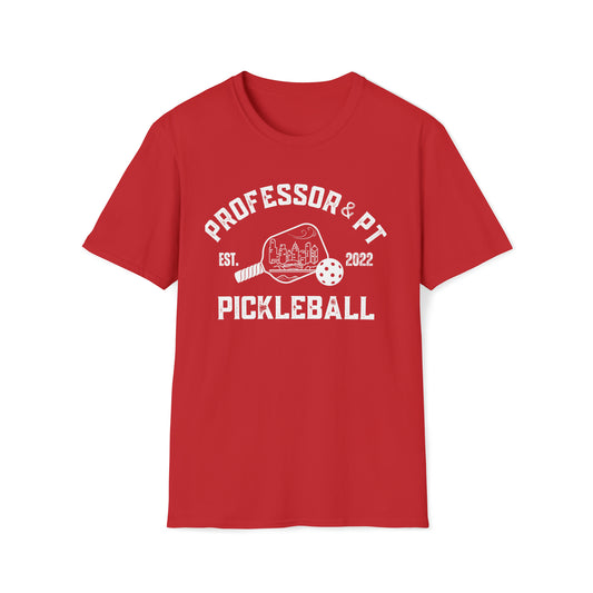 PT & Professor Red Unisex Softstyle T-Shirt- George