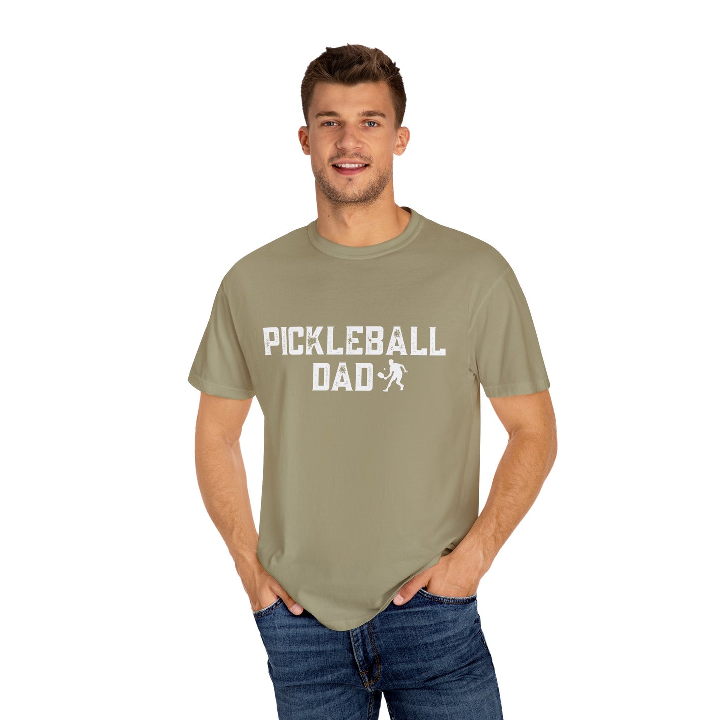 Pickleball Dad Tshirts -Unisex Garment-Dyed -can customize back fro free