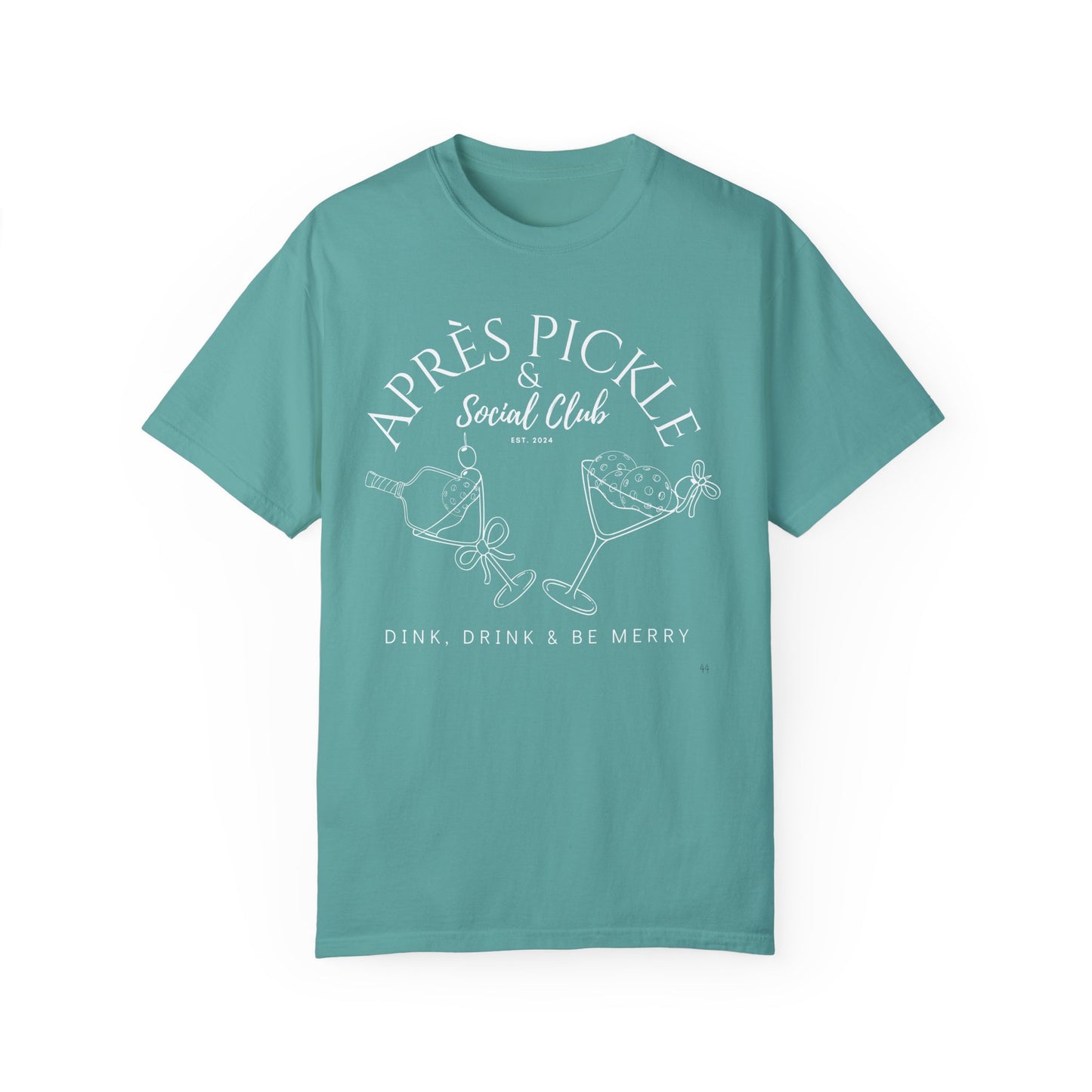 APRES Pickle & Social Club Unisex Garment-Dyed T-shirt