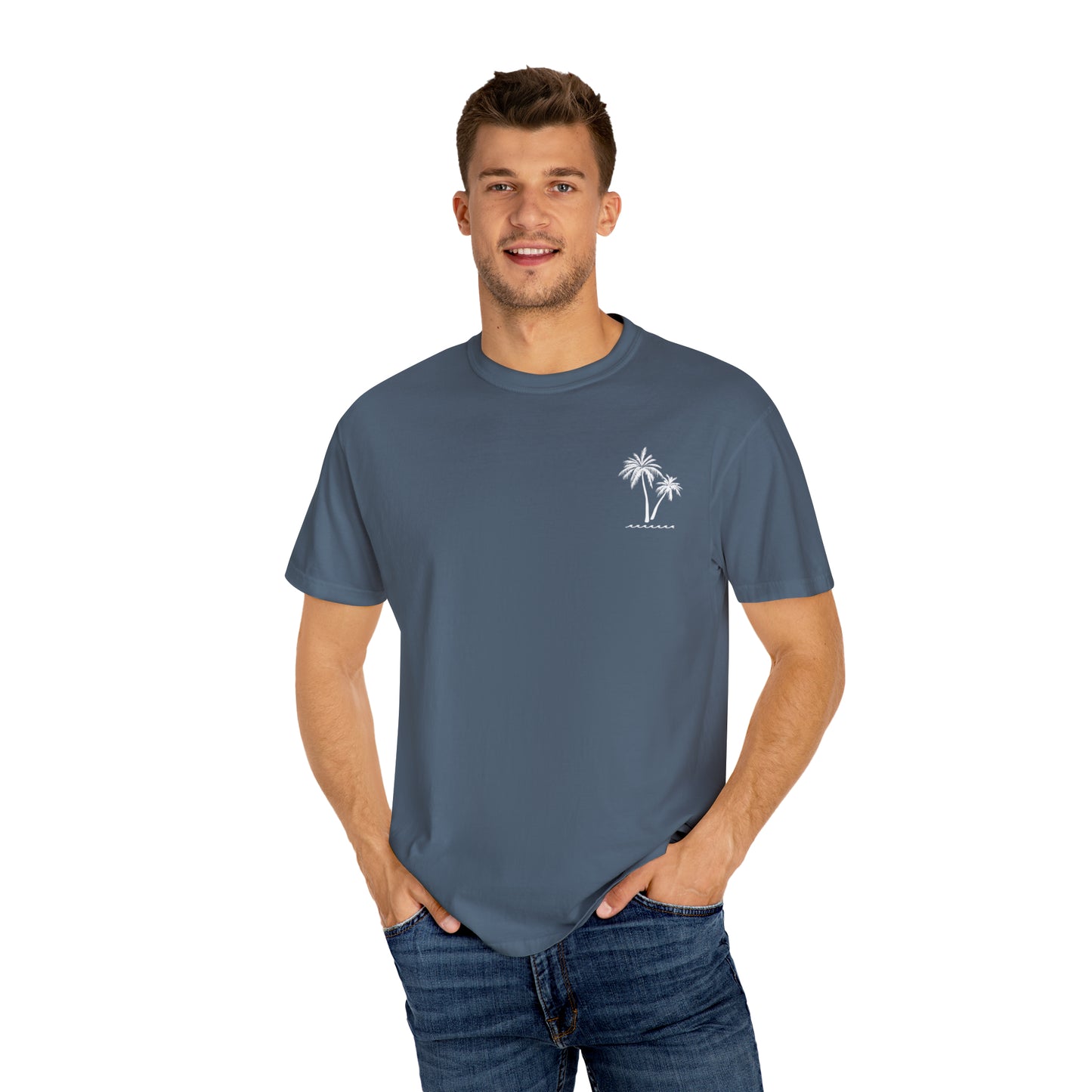 Foster Family T-shirts - Unisex Garment-Dyed T-shirt, Beachy Comfort Colors