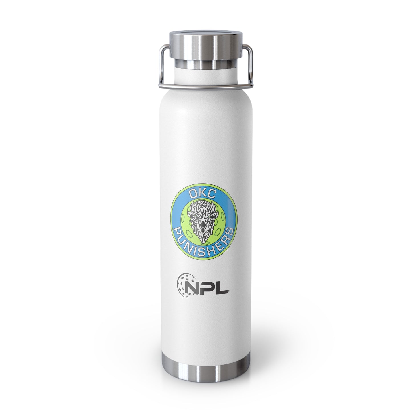 OKC Punishers NPL -Copper Vacuum Insulated Bottle, 22oz