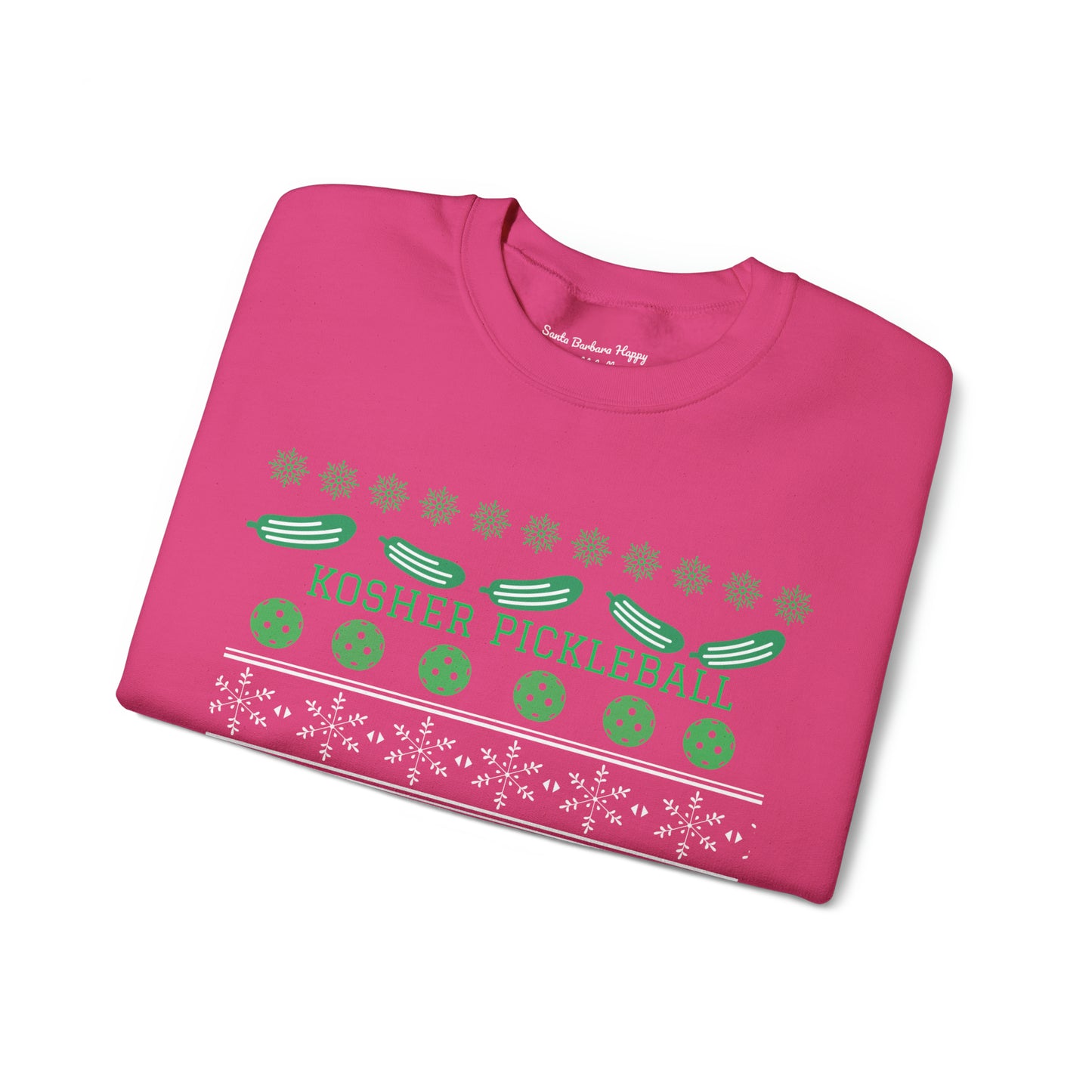 Not So Ugly Kosher Holiday Crew - Living that dilly life - can customize sleeve