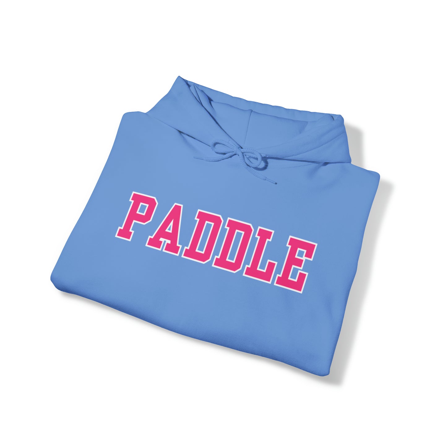 PADDLE Hoodie - PINK writing - 4 sides customized