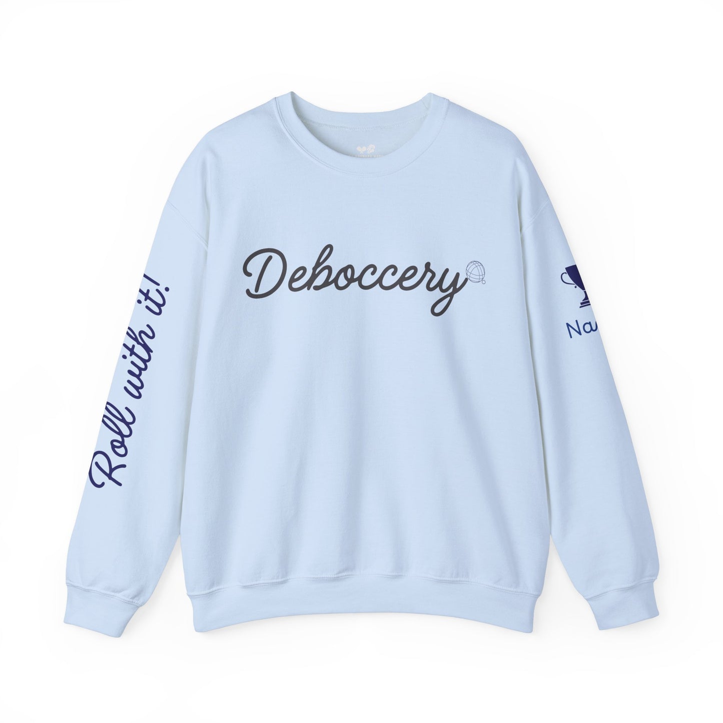 Customize my Deboccery Crew BLACK FRIDAY - add name to sleeve