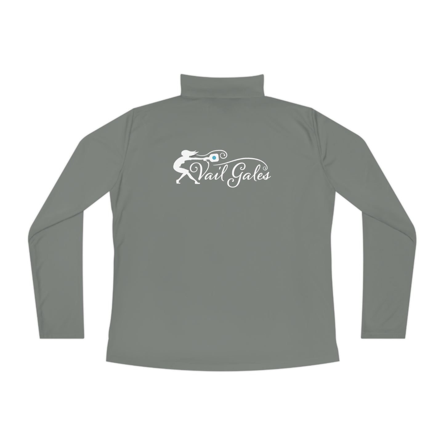 Vail Gales Pickleball -Sport Tek Ladies Quarter-Zip Pullover - Moisture Wicking SPF 40 - Customized