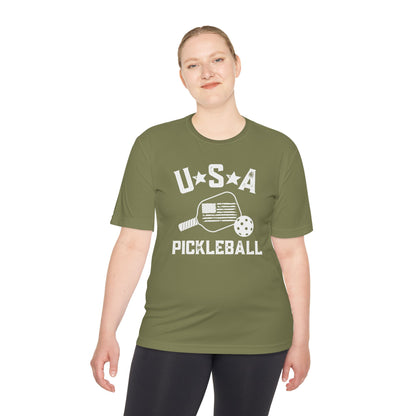 USA Pickleball - Unisex Moisture Wicking Tee