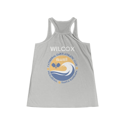 Copy of SWELL - Cathedral Oaks - Customize Women's Flowy Racerback Tank (cotton/poly blend)