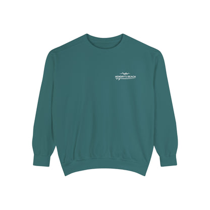 Santa Barbara Hendry’s Beach Crew Sweatshirts - Comfort Colors