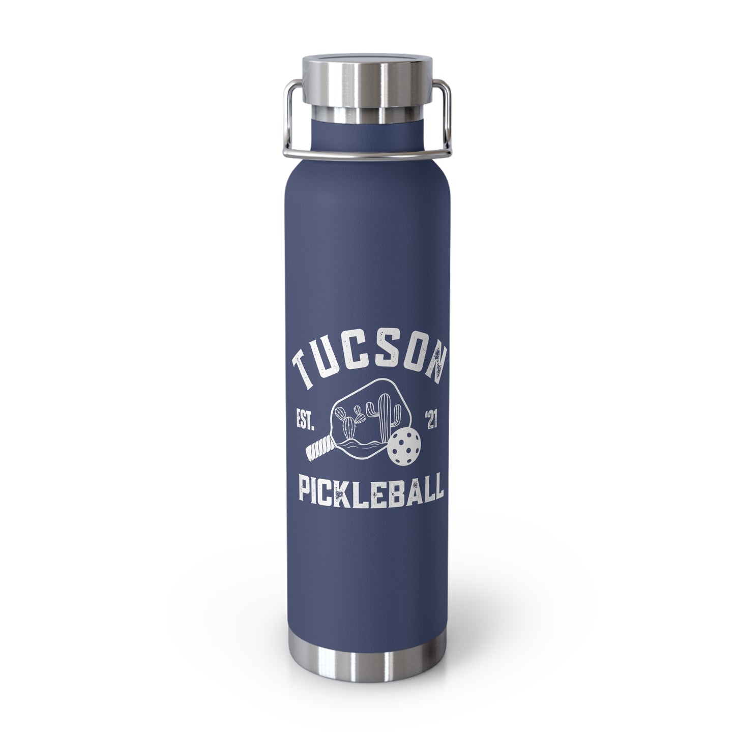 Tucson Pickleball - Copper Vacuum Insulated Bottle, 22oz