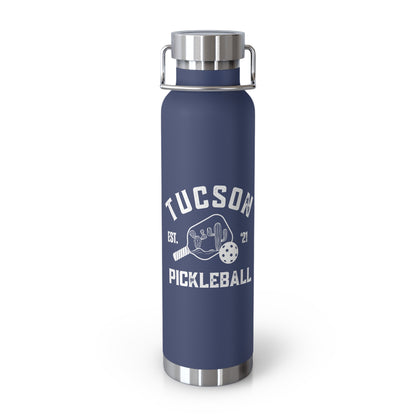 Tucson Pickleball - Copper Vacuum Insulated Bottle, 22oz