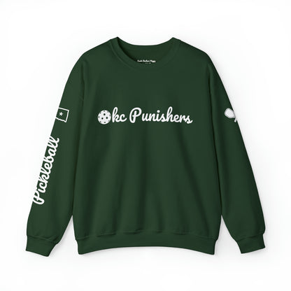 OKC Punishers Script Crew -50% cotton soft, Customize sleeve