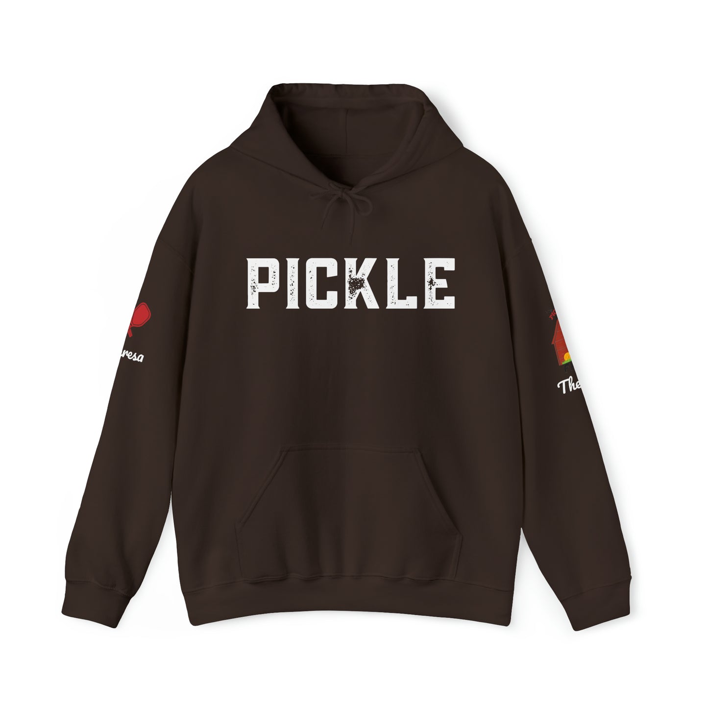 The Pickleball Farm - Hoodie - customize sleeve w/ your name