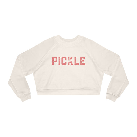 PICKLE Beachy Distressed PINK   -  Crop Crew