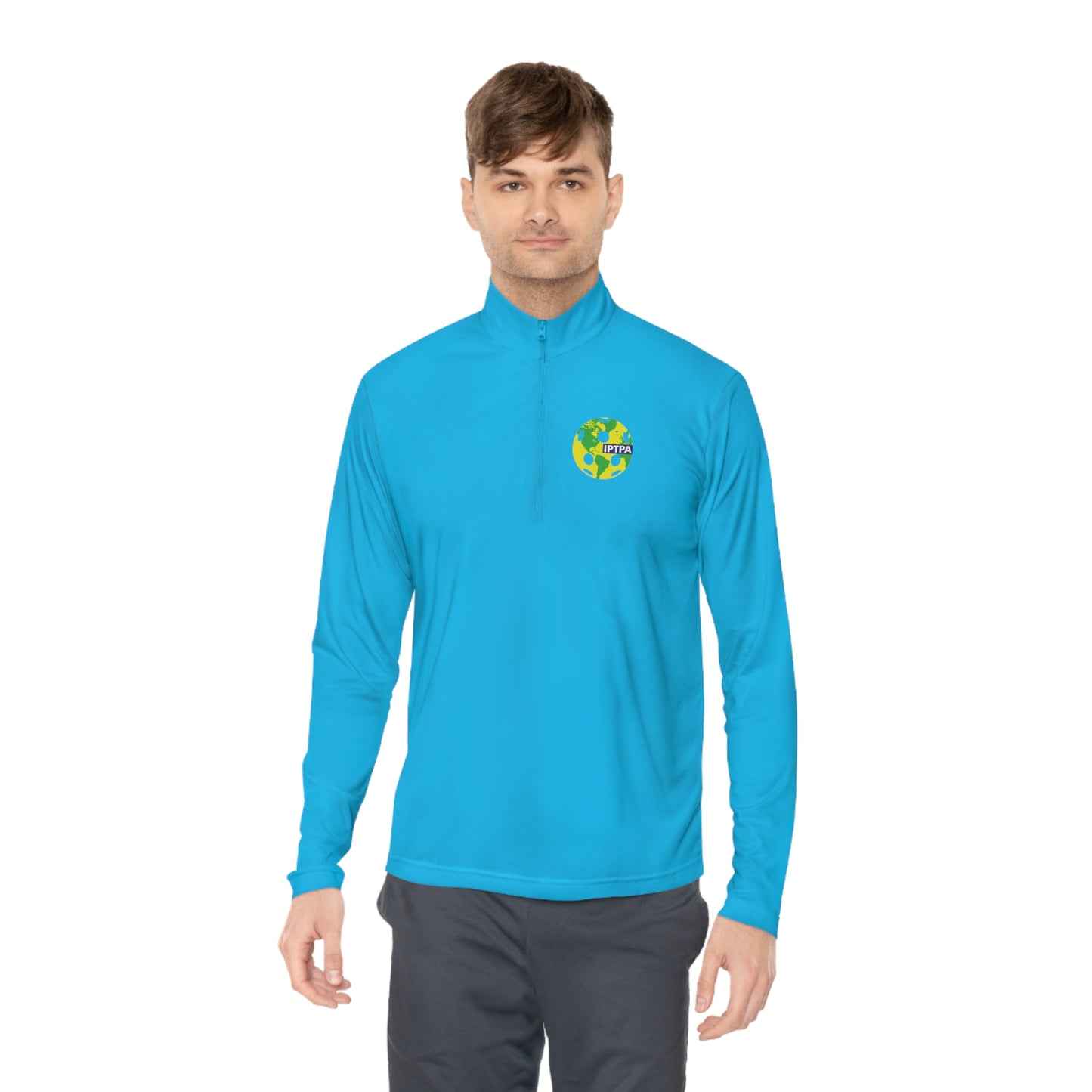 IPTPA Unisex, Moisture Wicking, Quarter-Zip (Customize name back)