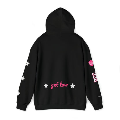 PADDLE Hoodie - PINK writing - 4 sides customized