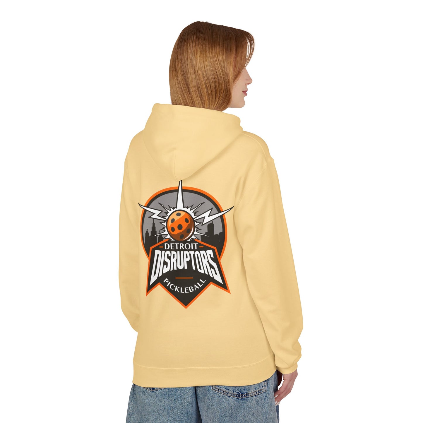 Detroit Disrupters Unisex Midweight Softstyle Fleece Hoodie