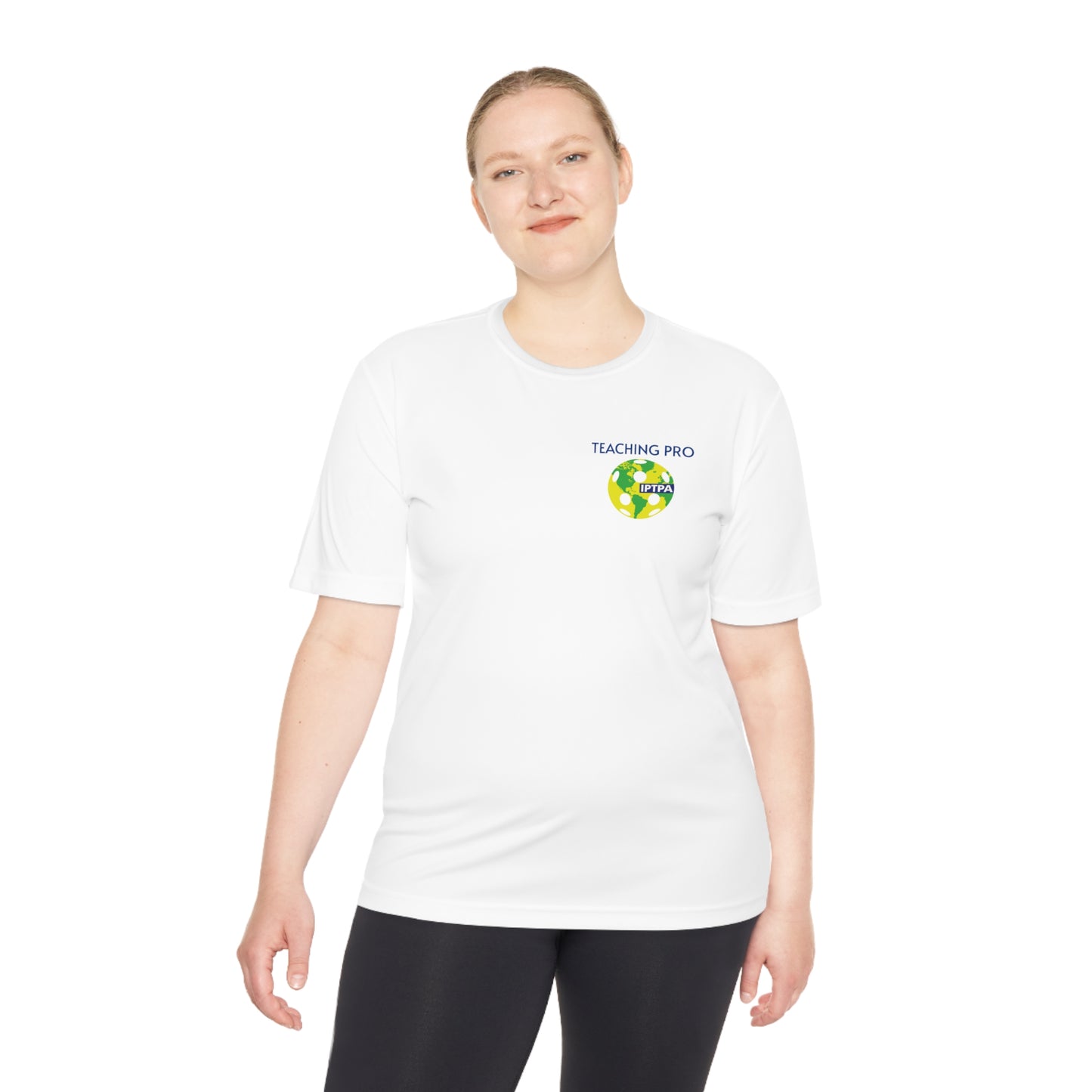 IPTPA Teaching Pro Unisex SPF 40,Moisture Wicking Tee (can add name front or back)