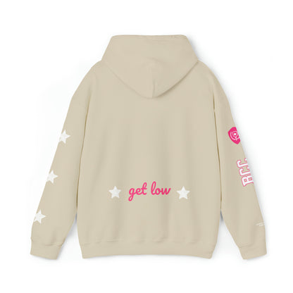 PADDLE Hoodie - PINK writing - 4 sides customized