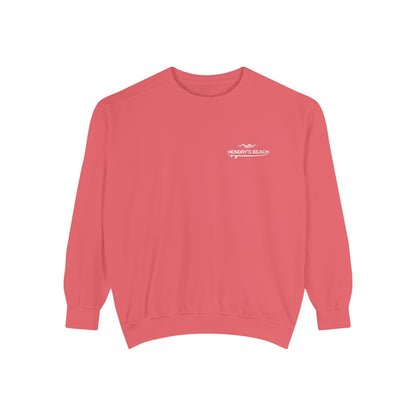 Santa Barbara Hendry’s Beach Crew Sweatshirts - Comfort Colors