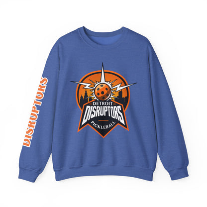 Detroit Disruptors Unisex Crew -Customize Sleeve or Back w/ Name- (add in instructions)