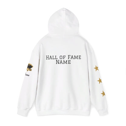 Pickleball Hall of Fame (RIFKIN example) - Hoodie - Customize Hall of Fame Name, or no name