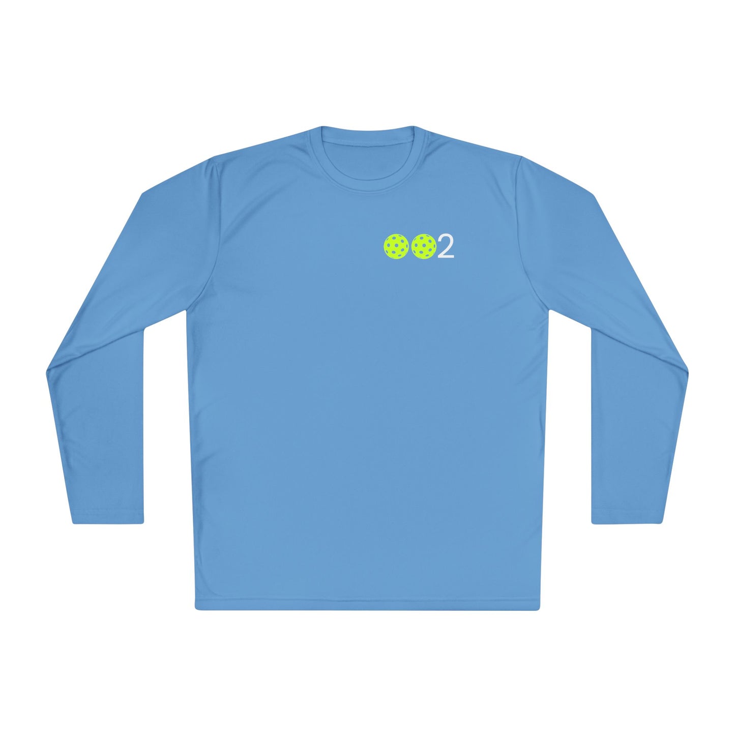 PICKLZ SPF 40 Men’s Cut/Unisex Moisture Wicking Lightweight Long Sleeve Tee - add your number in instructions