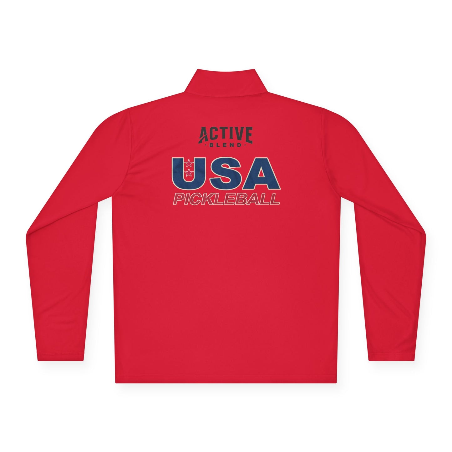 TEAM USA - Unisex/Mens Cut - SPF 40 Quarter-Zip Pullover