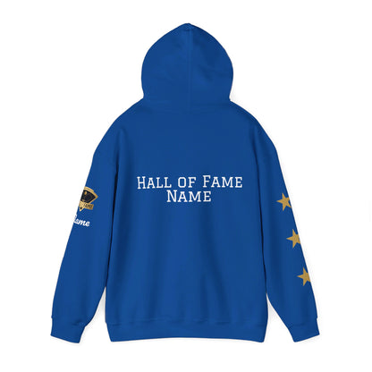 Pickleball Hall of Fame (RIFKIN example) - Hoodie - Customize Hall of Fame Name, or no name