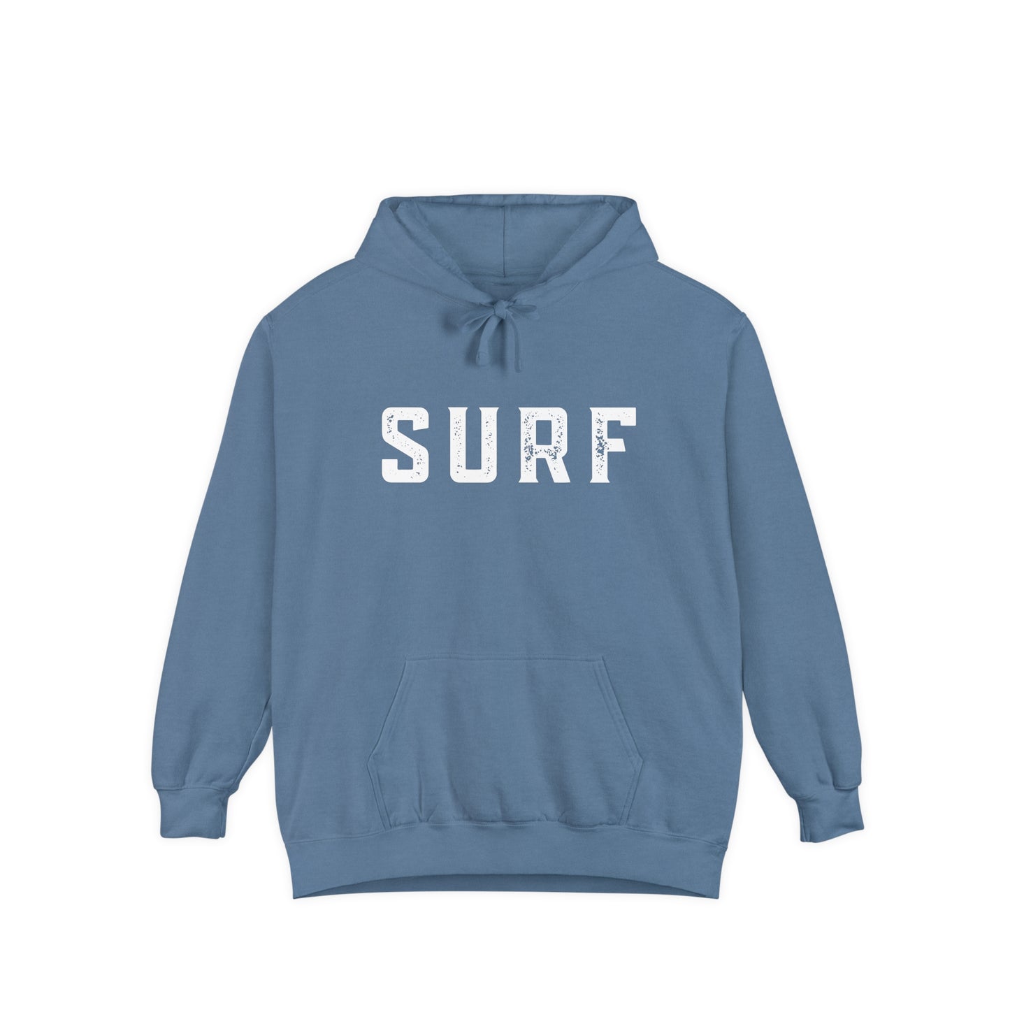 SURF Distressed Hoodie - Comfort Colors