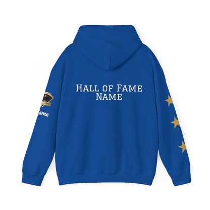 Pickleball Hall of Fame (RIFKIN example) - Hoodie - Customize Hall of Fame Name, or no name
