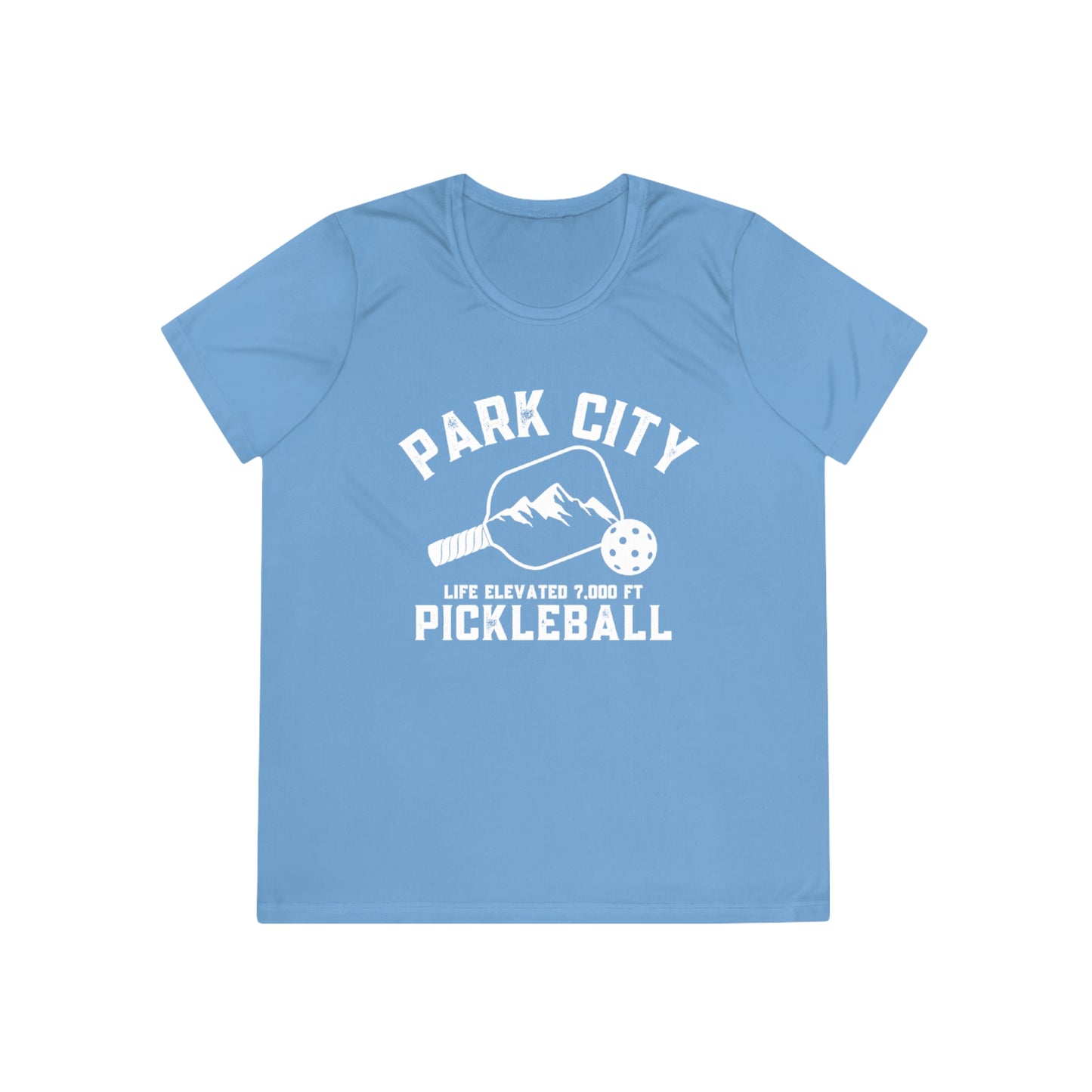 Park City Pickleball - SPF 40, Moisture Wicking - Ladies Competitor Tee