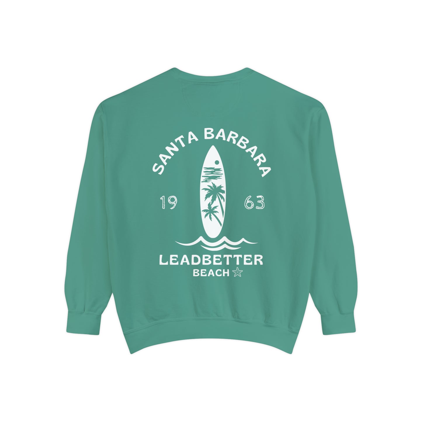 Santa Barbara Leadbetter Beach Crew - Comfort Colors