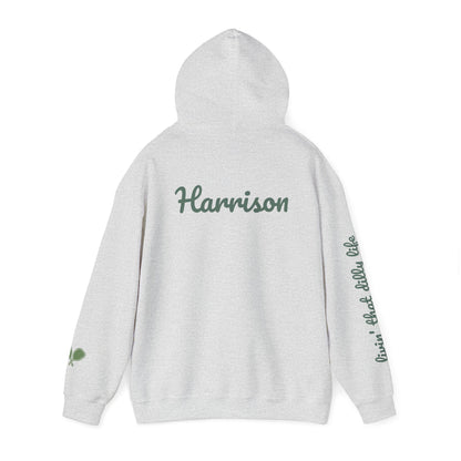 Harrison Kosher Pickleball Hoodie - Unisex Heavy Blend™ GREEN print