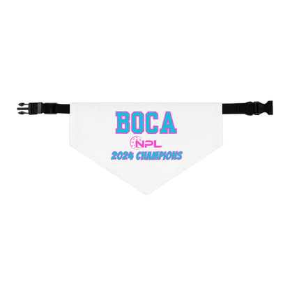 BOCA NPL ‘24 Championship Pet Bandana Collar