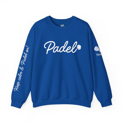 Customize my Padel Crew BLACK FRIDAY -  add your name to sleeve