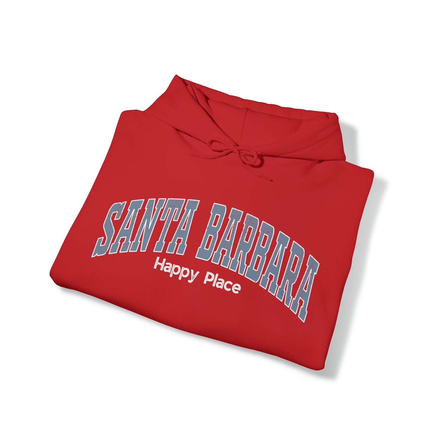 Santa Barbara Happy Place - Hoodie (add custom beach name in notes)