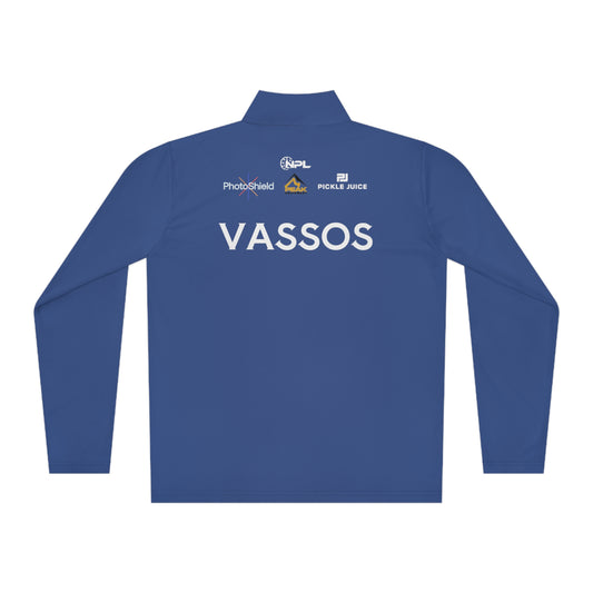 Vassos sponsor Men’s Princeton Bruisers - NPL Team - Unisex Quarter-Zip, Moisture Wicking, SPF 40