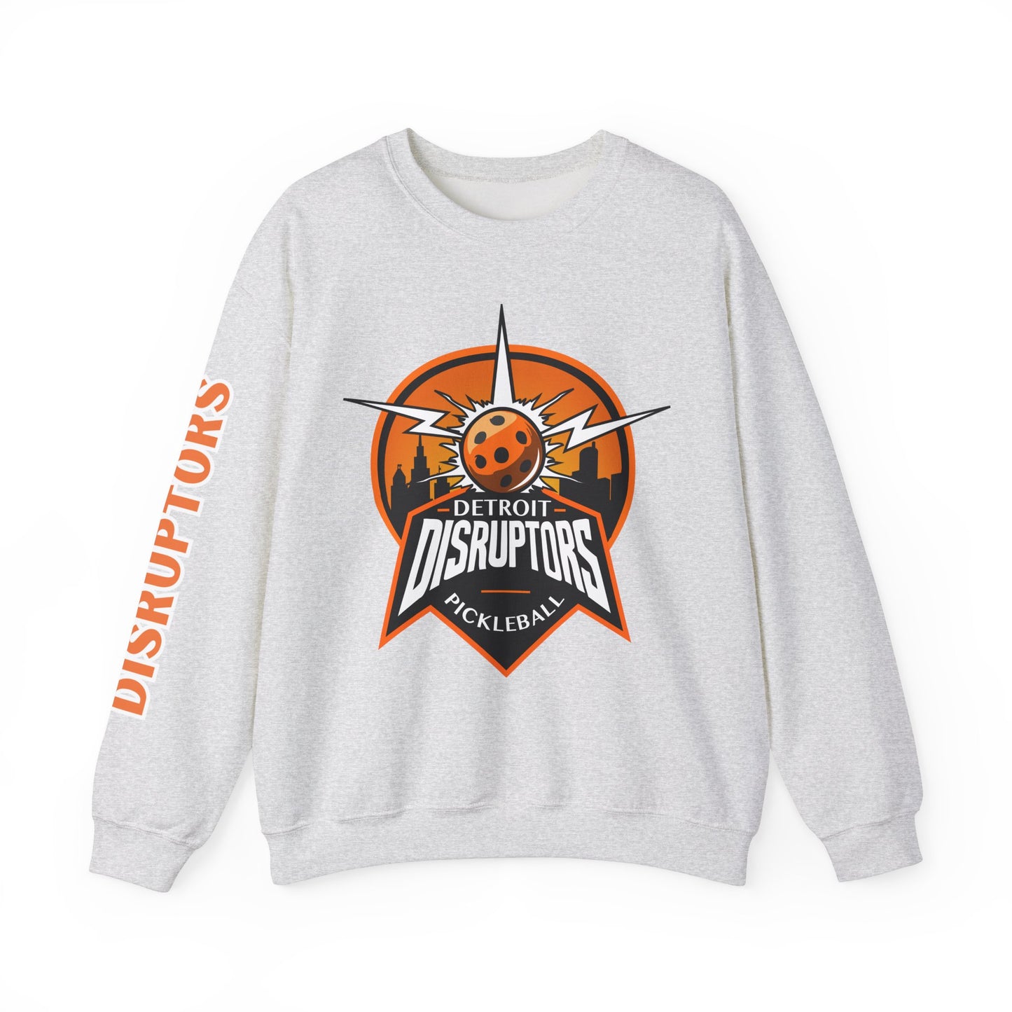 Detroit Disruptors Unisex Crew -Customize Sleeve or Back w/ Name- (add in instructions)