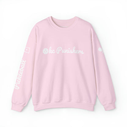 OKC Punishers Script Crew -50% cotton soft, Customize sleeve