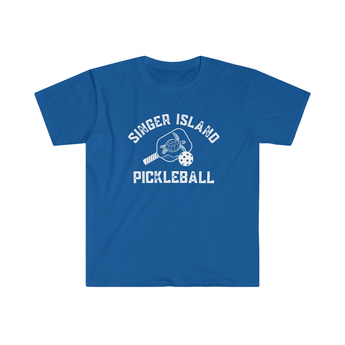 Singer Island Pickleball - Unisex Softstyle T-Shirt