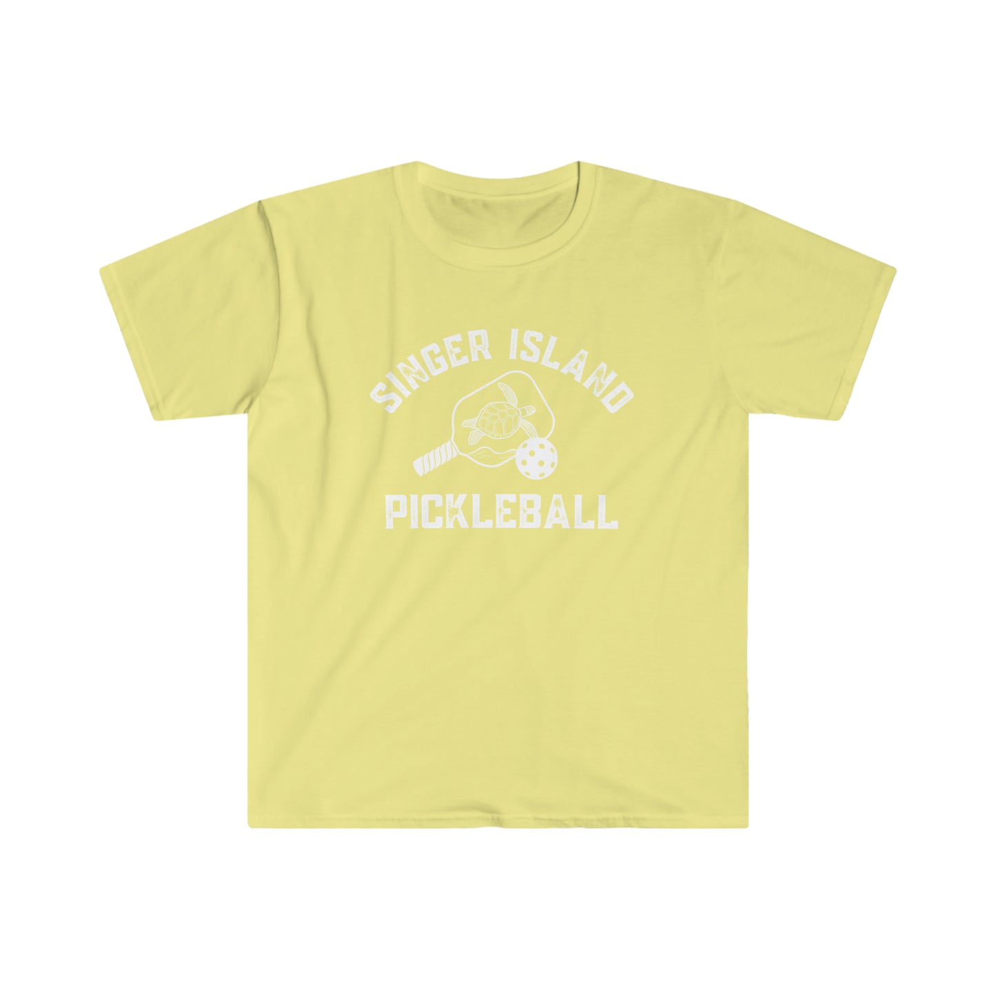 Singer Island Pickleball - Unisex Softstyle T-Shirt