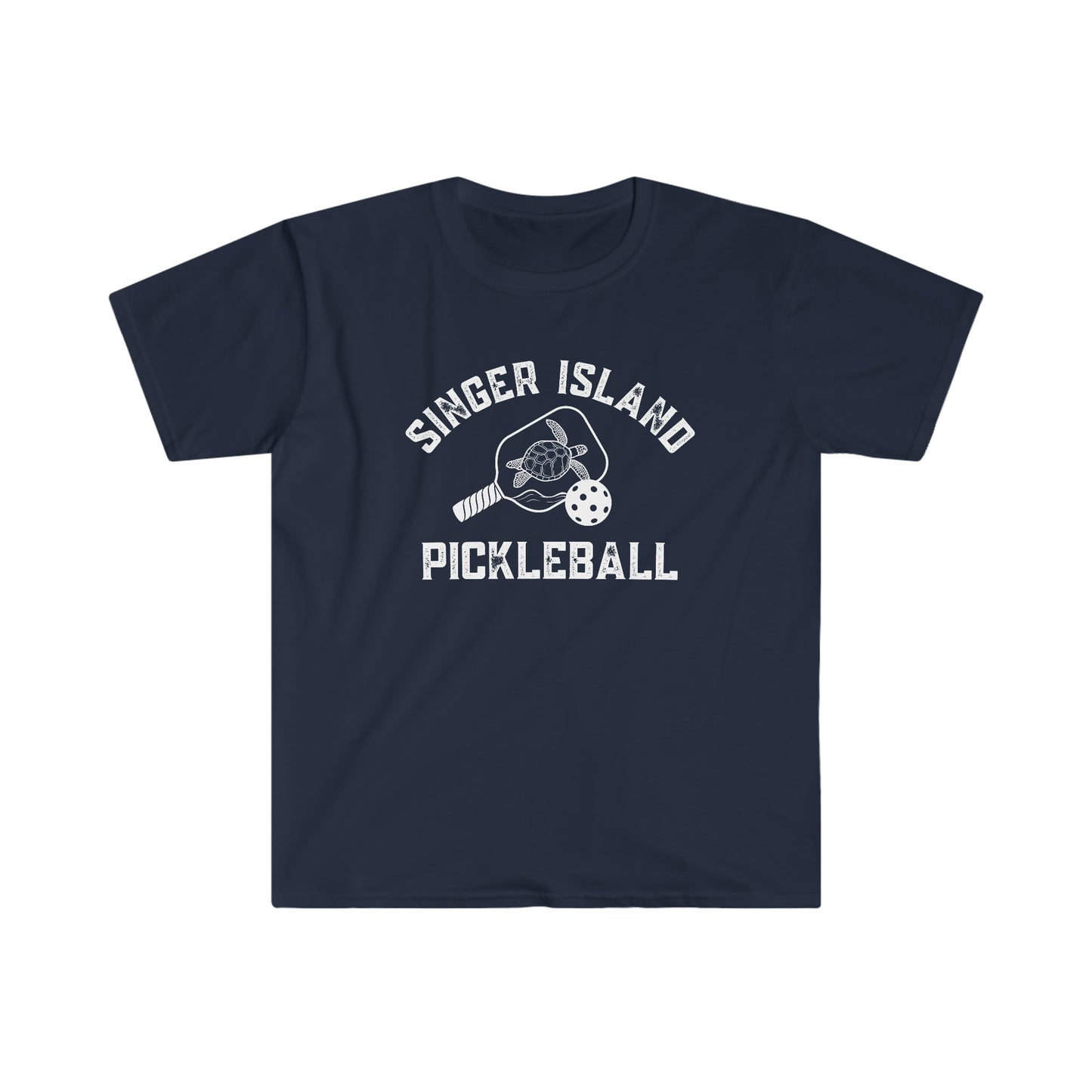 Singer Island Pickleball - Unisex Softstyle T-Shirt