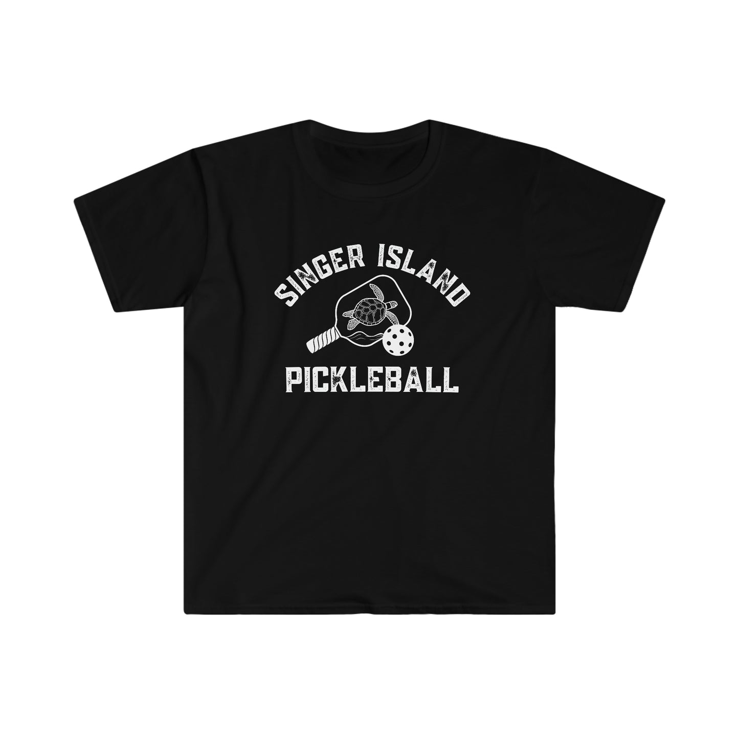 Singer Island Pickleball - Unisex Softstyle T-Shirt