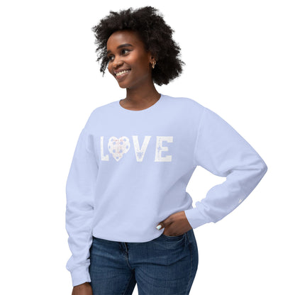 LOVE - customize sleeve Garment Syed Unisex Lightweight Crew